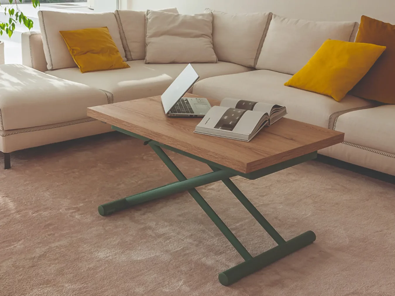 Table relevable extensible